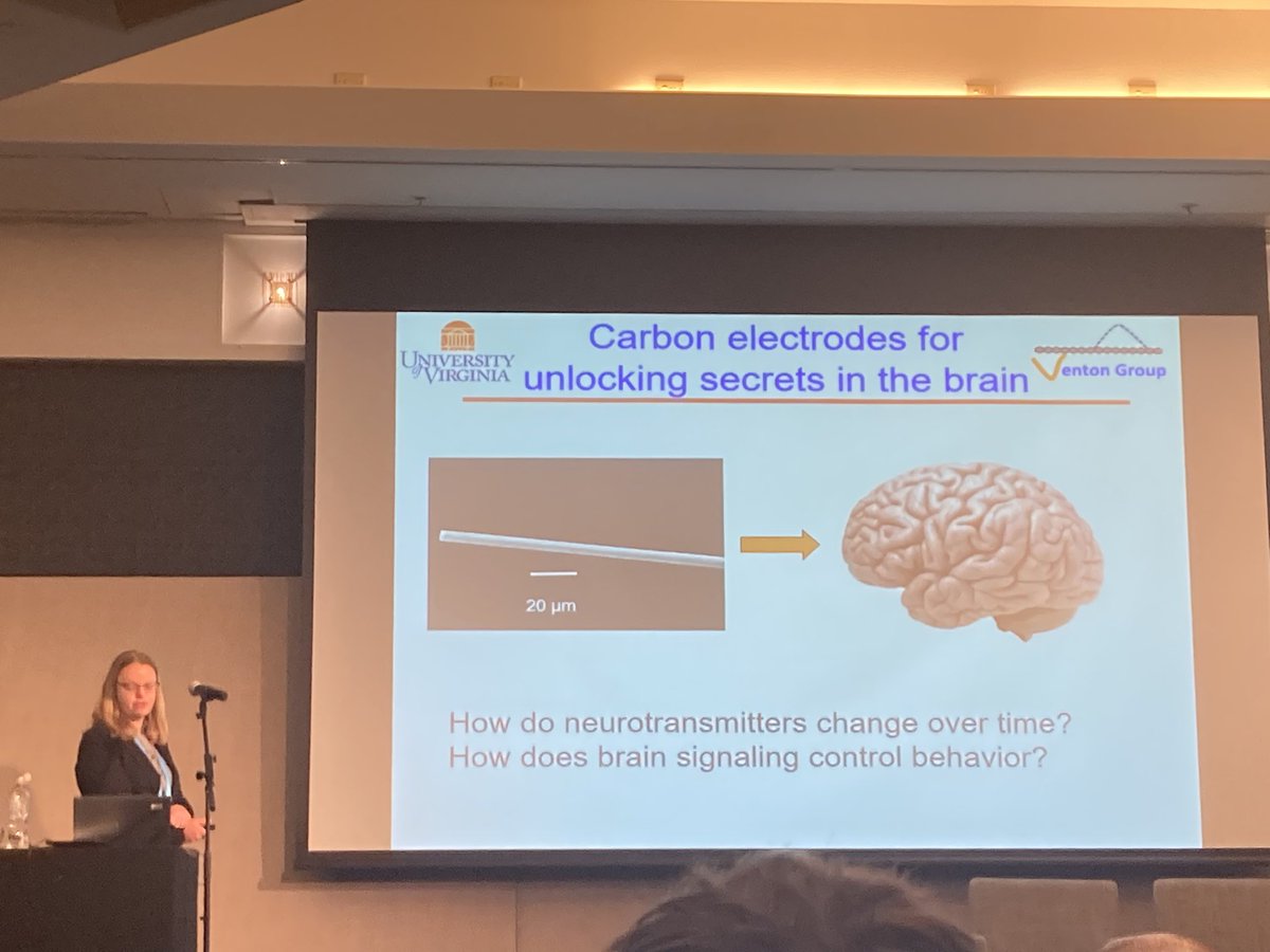 Marsilea Booth (@marsileab) on Twitter photo Loving seeing electrochemistry with <a href="/jventon/">Jill Venton</a>! I’ve seen her seen her in Lyon and the US, but it’s extra special to see her in Australia!
#35ISE #electrochem #FSCV Loving seeing electrochemistry with <a href="/jventon/">Jill Venton</a>! I’ve seen her seen her in Lyon and the US, but it’s extra special to see her in Australia!
#35ISE #electrochem #FSCV