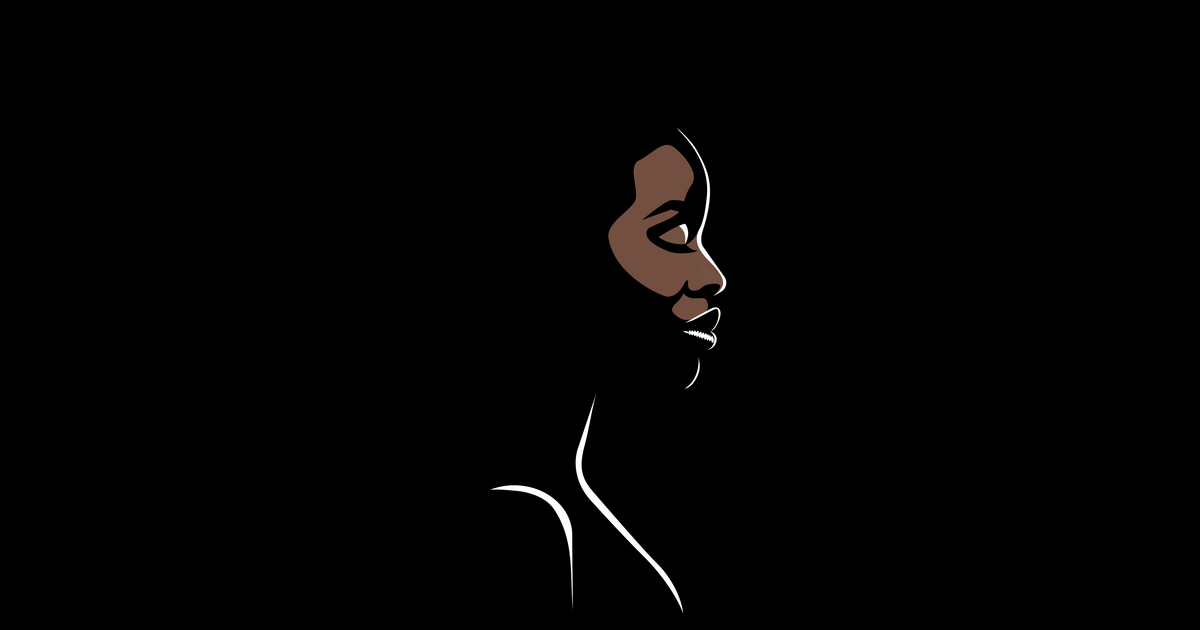 NatBasil's tweet image. Latest Vector @VectorStock beautiful black girl with her eyes closed #VectorStock vs2.page.link/2GCe