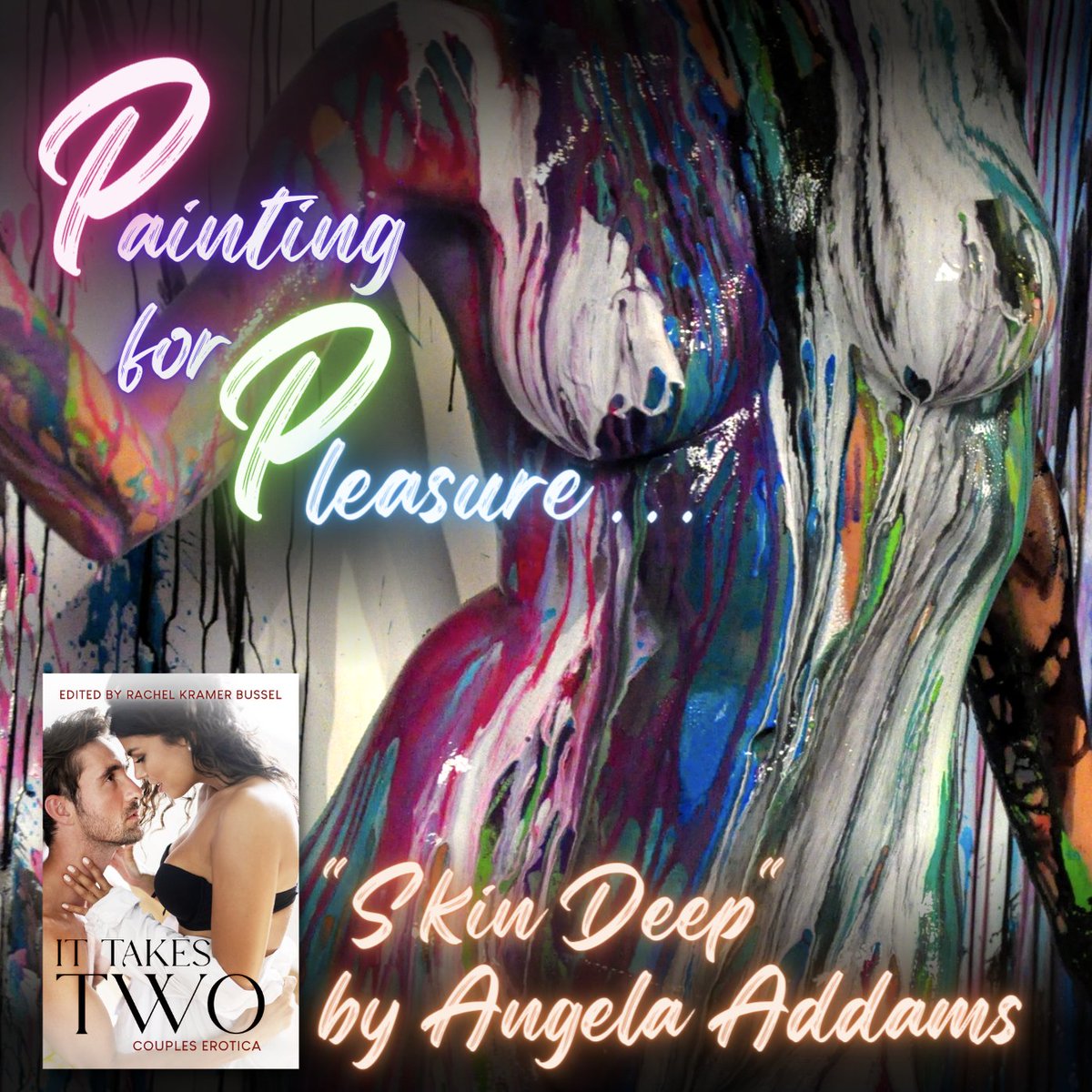 It Takes Two Couple's Anthology is out today! My short story, Skin Deep is one you definitely don't want to miss. You can buy a copy here: mybook.to/ittakestwoprint #newrelease <a href="/cleispress/">Cleis Press</a> <a href="/raquelita/">@rachelkramerbussel on Threads and Bluesky</a> #erotica #outnow