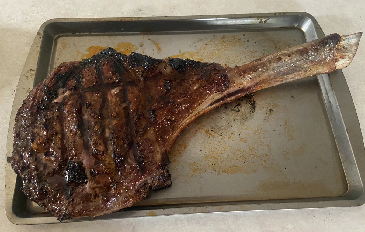 My first #tomahawksteak