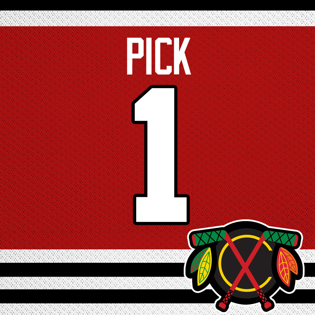 CHGO_Blackhawks's tweet photo. THE FUTURE LOOKS BEDARD BRIGHT! https://t.co/BB5dkuFOI9