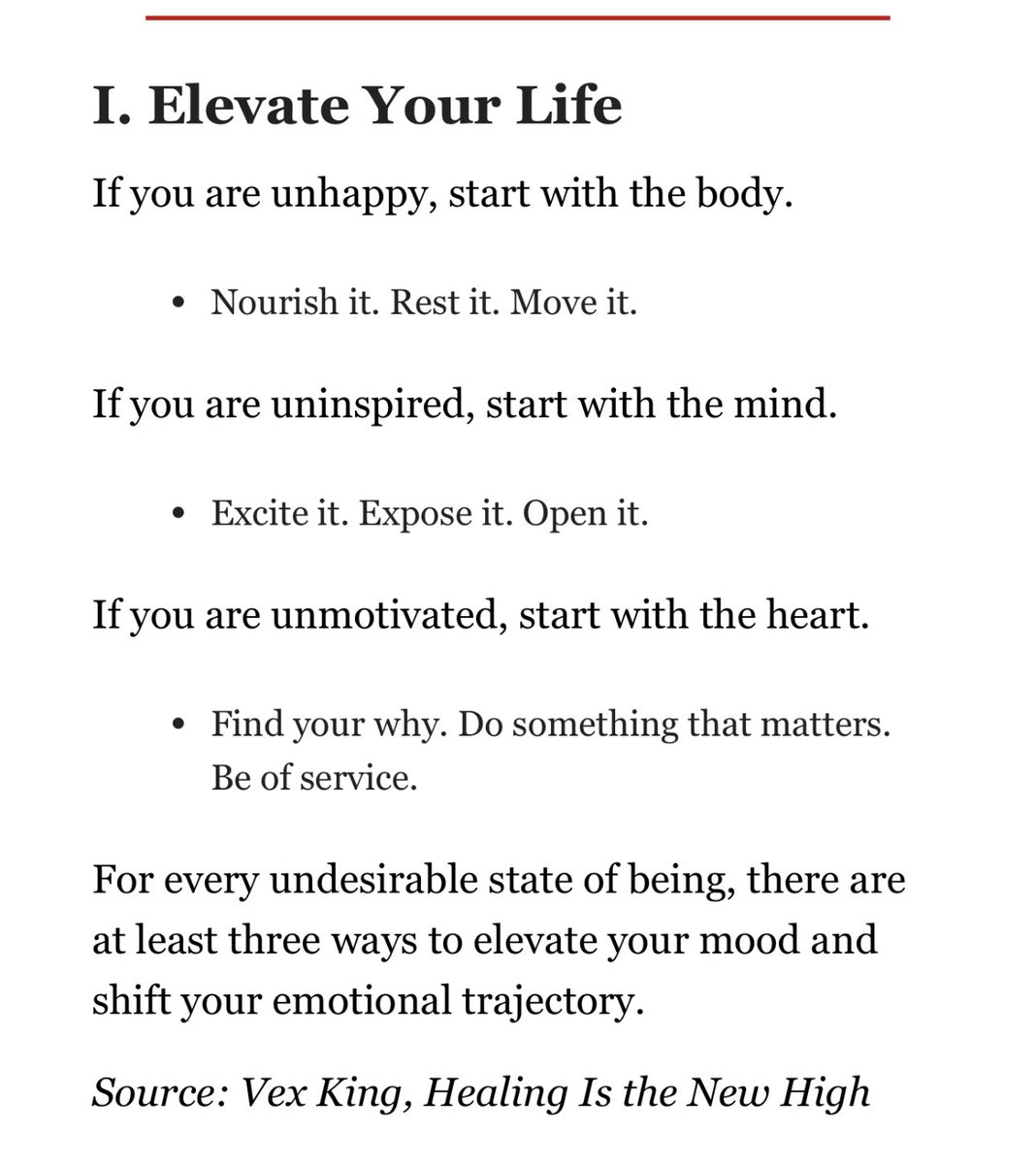 PhilBeckner's tweet photo. ELEVATE YOUR LIFE!

Via ~ @TheDaily_Coach https://t.co/XXaQUPEtoe