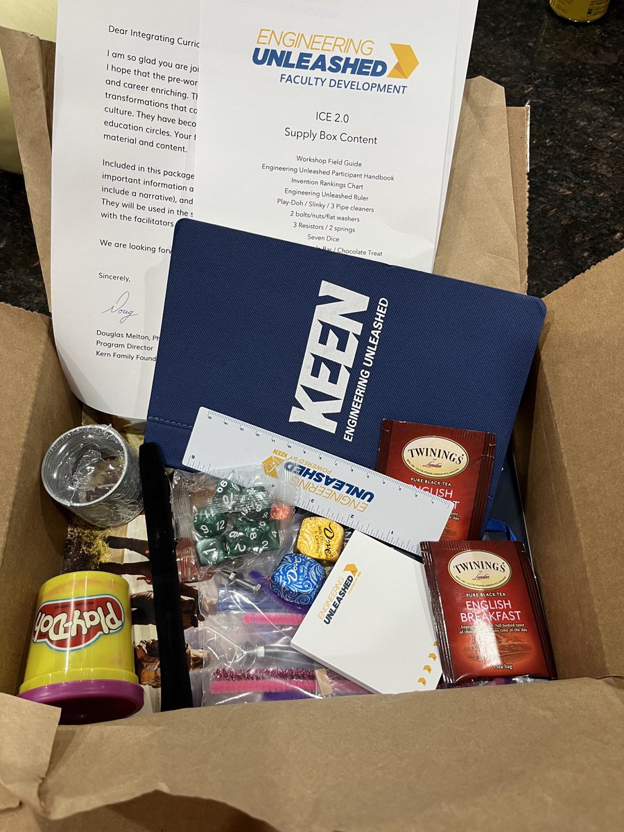 FethiyeOzis's tweet image. My supply box just arrived! Looking forward to the training #engineeringunleashed