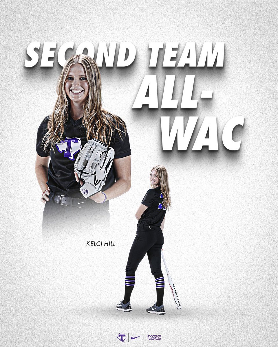 Tarleton State Softball (@tarletonsb) on Twitter photo Katy Schaefer and Kelci Hill have starred for us all season, and <a href="/WACsports/">The Western Athletic Conference</a> teams took notice 😏
Congrats to <a href="/katyschaefer27/">Katy Schaefer</a> and <a href="/kelcidawnn/">kelci ✰</a> for earning All-WAC Second Team honors! 🔥
Story: bit.ly/3HSyUqt Katy Schaefer and Kelci Hill have starred for us all season, and <a href="/WACsports/">The Western Athletic Conference</a> teams took notice 😏
Congrats to <a href="/katyschaefer27/">Katy Schaefer</a> and <a href="/kelcidawnn/">kelci ✰</a> for earning All-WAC Second Team honors! 🔥
Story: bit.ly/3HSyUqt