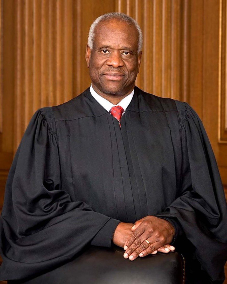 I stand with Clarence Thomas. 

You?