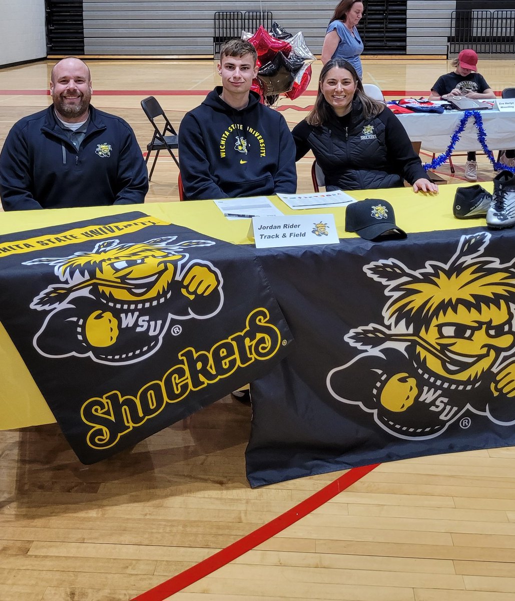 Late to the party, but I'm happy to announce that I will be continuing my academics and my track and field career at Wichita State University. A lot has led to this moment and I'm thankful for my parents always supporting me and my coach's who helped me learn the sport or javelin