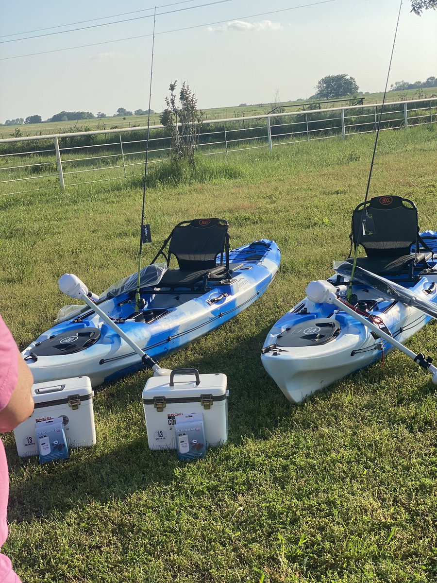 Prizes for fishing tournament have arrived! We can’t wait to see everyone next weekend! 
Don’t forget to get your teams entered!