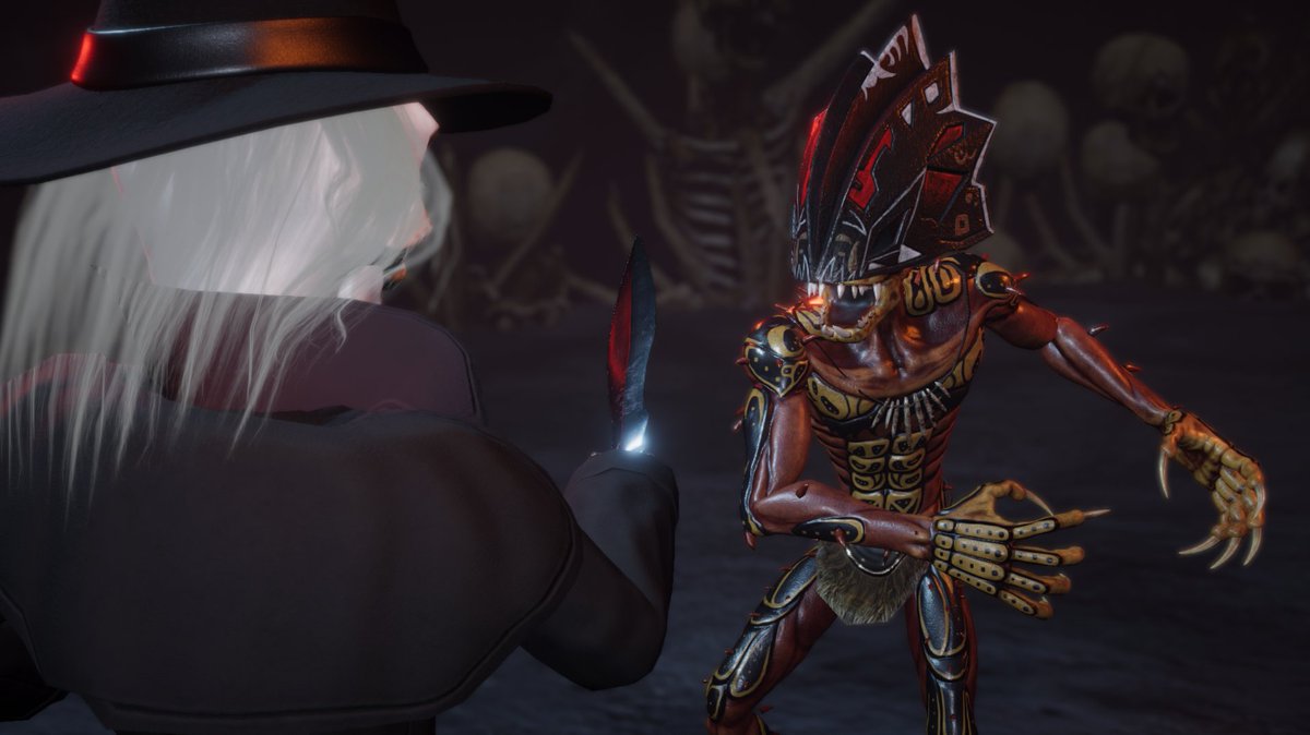 PuppetMasterTG's tweet photo. That totem is winding up a mighty backhand, luckily Blade is ready for it this time!
@fullmoonhorror
#puppetmaster #puppetmastergame #puppetmasterthegame #puppetmasterblade #horrorgame #indiegame #screenshot #monsters #horrorgames #multiplayer #asymmetricalhorror https://t.co/QMh70M5X1F