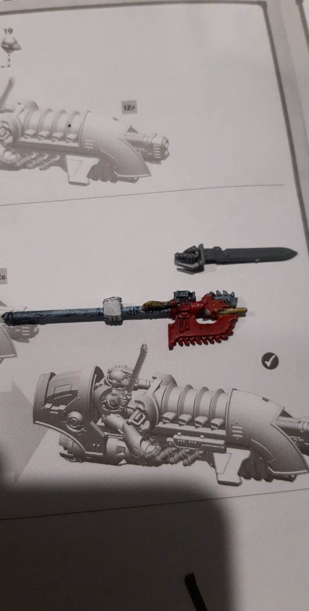 DanTheGreatGam1's tweet photo. My #LunchHammer R&D trying to design a lance for my Khan on Jetbike https://t.co/TBE78HtkIF