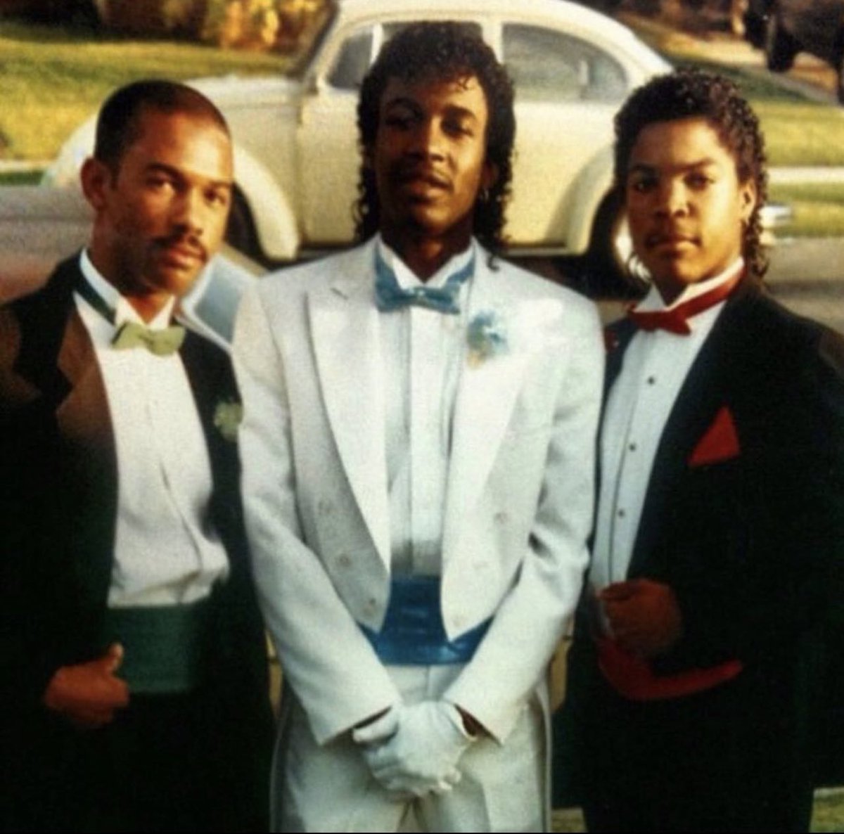 _ValTown_'s tweet photo. O’Shea “Ice Cube” Jackson. South Central, 1987. Prom night. https://t.co/u2rDPbGBX6