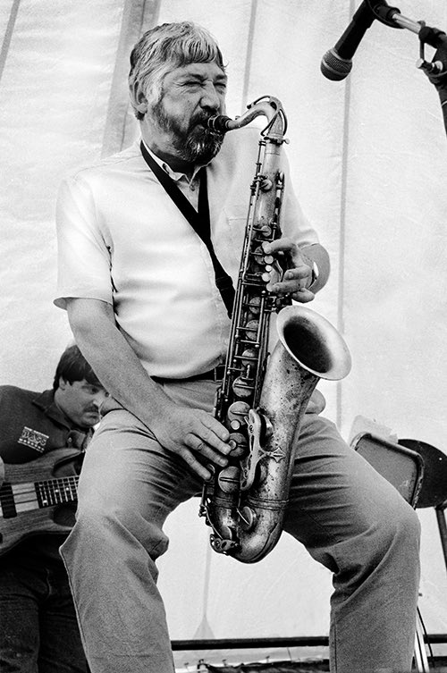 jazz_sunday's tweet photo. Born on this day 1940 British saxophonist Dick Morrissey https://t.co/aNh9Hjm2tc