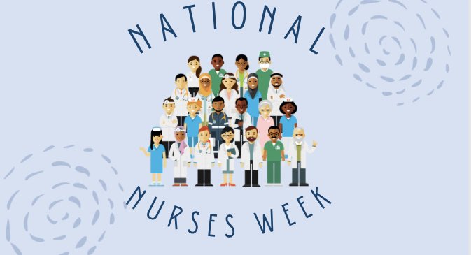Happy #NationalNursesWeek to all the nurses in our communities that continue to put patients health and wellbeing first. THANK YOU! #OHT #OntarioHealthTeam #CNDOHT