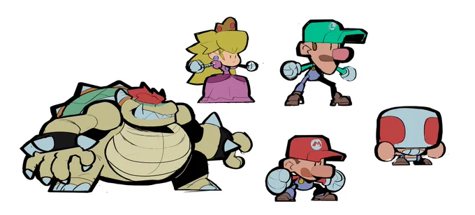 Marios bros  Ko style!! . . . #mariobros #Nintendo
