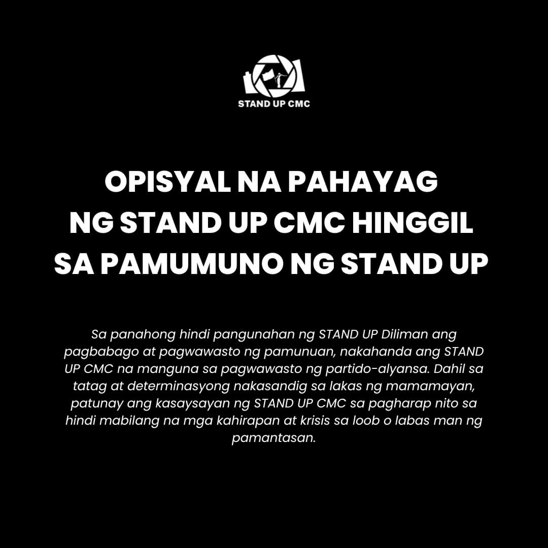 STAND UP CMC tweet media