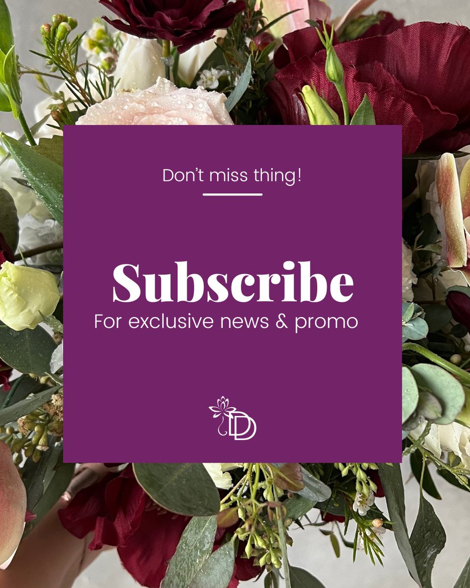 Get 10% off on your first purchase if you sign up in our email list at l8r.it/1t2W 💟

l8r.it/CH1r

#didisflowers #weddingflower #boutonnieres ]#vancouverwedding #kaleera #floralarrangement #engagement #vancouver⁠
#bridetobe⁠ #weddingflorist