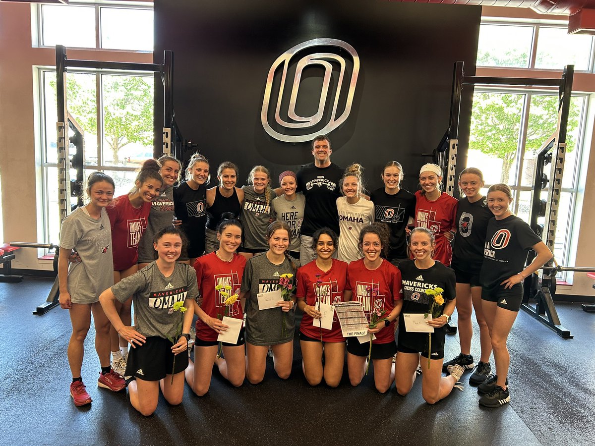 Had my last training session today with <a href="/OmahaTFXC/">Omaha Track and Field/Cross Country</a>. These ladies had a monumental impact on my time here at <a href="/omavs/">Omaha Mavericks</a>.  Never complained but always made the weight room a joy and had fun with it. The memories from this team will last with me forever. I am thankful for each of them!