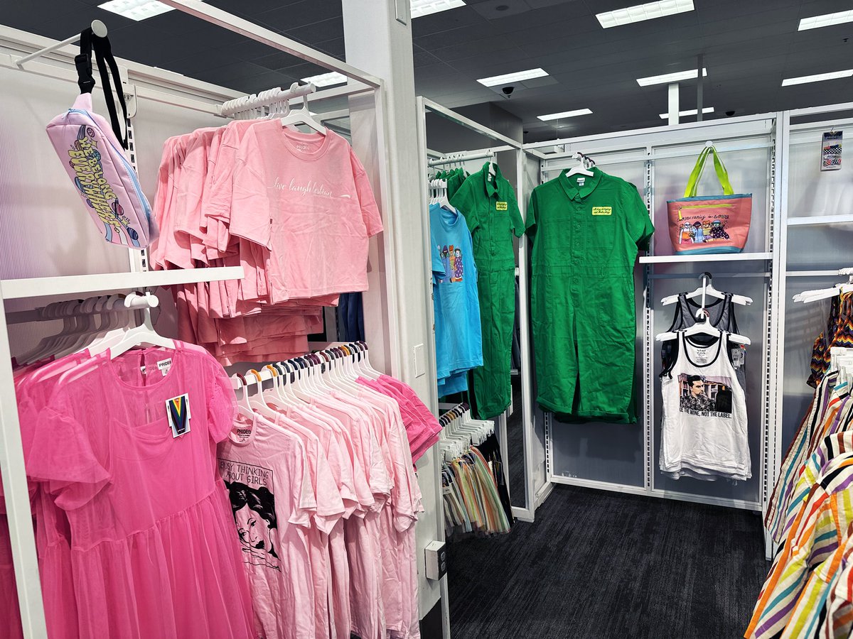 Pride 2023 set at T1863! Keeping the layout to Family Gateway the same to continuously support high inventory levels in Wild Fable. Waiting on that final ISM to bring Pride to life! 

#visualmerchandising #vm #Target #Pride