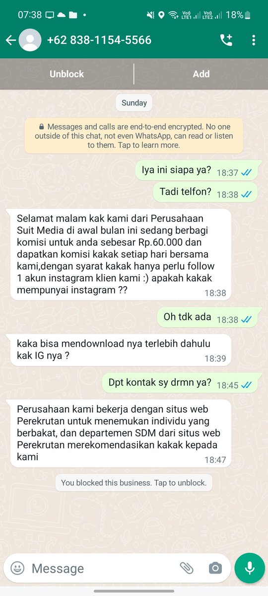 dinesaridewi's tweet photo. @Giarsyahsyifa Emg bajingan ni kutu2 ky gini, biasanya kl ada stranger ngubungin telf/chat ga gw ladenin samsek,tp ini kbetulan bgt 2 hari lalu lg nunggu kabar suami yg lg nanjak gunug jd lah gw respon,eh gataunya tuman,untung sadar "ga ada yg instant di dunia ini,mi instant aja dimasak dulu" https://t.co/eqUATxpReH