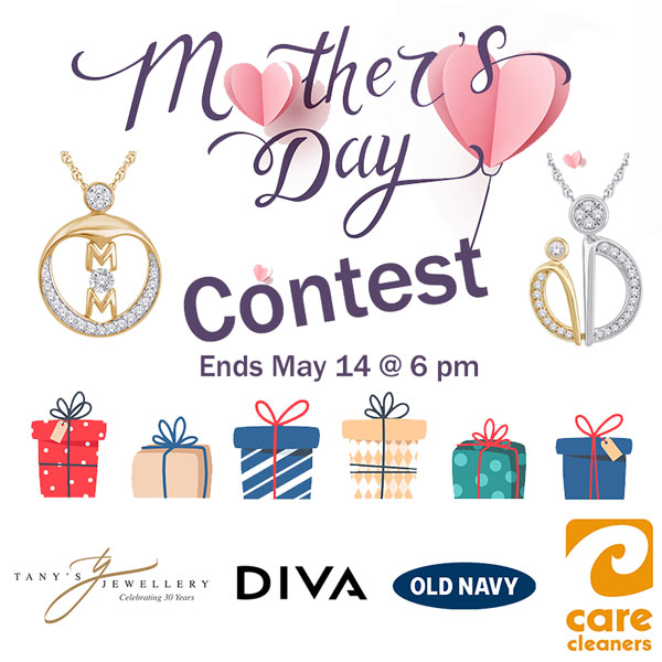 🌷To celebrate Mother's Day, we're excited to announce our Mother's Day Contest, where you could win amazing prizes for your mom! bit.ly/3ppSROL
🔥Mother’s Day Diamond Necklaces (Tany’s Jewellery, $600 value each, 2 separate prizes)
🔥$300 Gift Certificate (Diva Salon