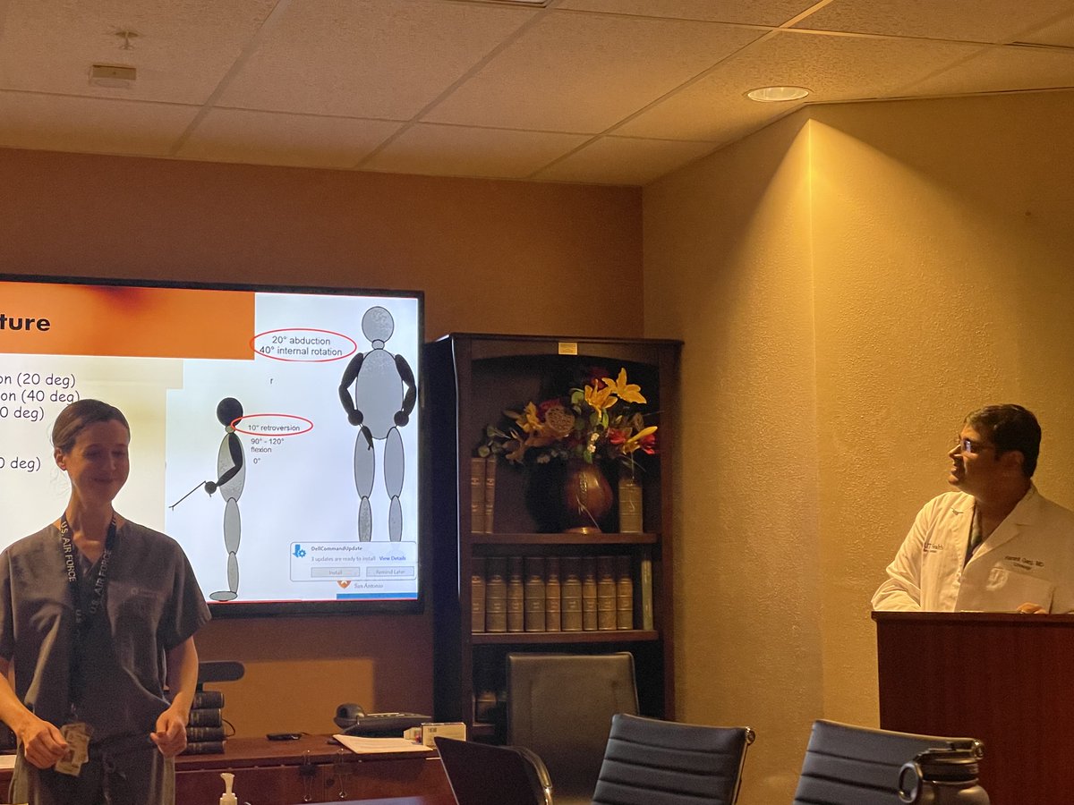 UT Health SA Uro (@uthsauro) on Twitter photo Great grand rounds presentation about surgical ergonomics by our <a href="/UroOnc/">Society of Urologic Oncology</a> fellow <a href="/Garg_H/">Harshit Garg MCh MBBS MD</a> !! Thank you for saving our necks!
Also guest starring our chief resident, Dr. Gillcrist - showing us how it's done! Great grand rounds presentation about surgical ergonomics by our <a href="/UroOnc/">Society of Urologic Oncology</a> fellow <a href="/Garg_H/">Harshit Garg MCh MBBS MD</a> !! Thank you for saving our necks!
Also guest starring our chief resident, Dr. Gillcrist - showing us how it's done!