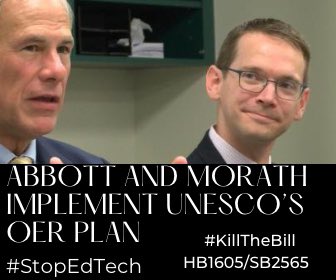 Woodyboy2020's tweet photo. #StopEdTech #UNESCO plan implemented through #OER in #HB1605 #SB2565 https://t.co/2kKVyaFMCt