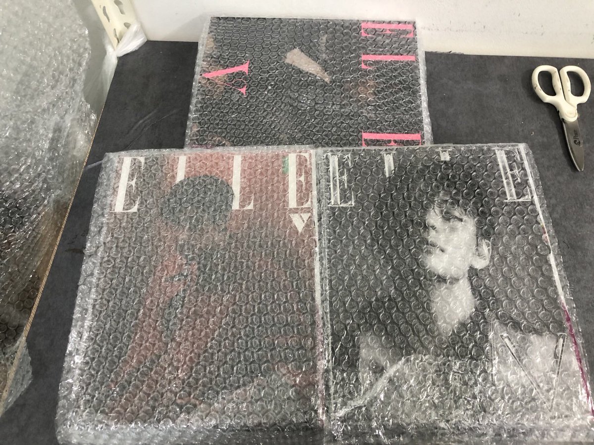 #wywyอัพเดต 
• บั้ม suga weverse / นิตยสาร marie กลับรอบ 9/05
• บั้ม suga US/target/walmart กลับรอบ16/05 
• ELLE V เข้าไทย 20-22/05
•  CD single haeguem US กลับรอบ 16/05