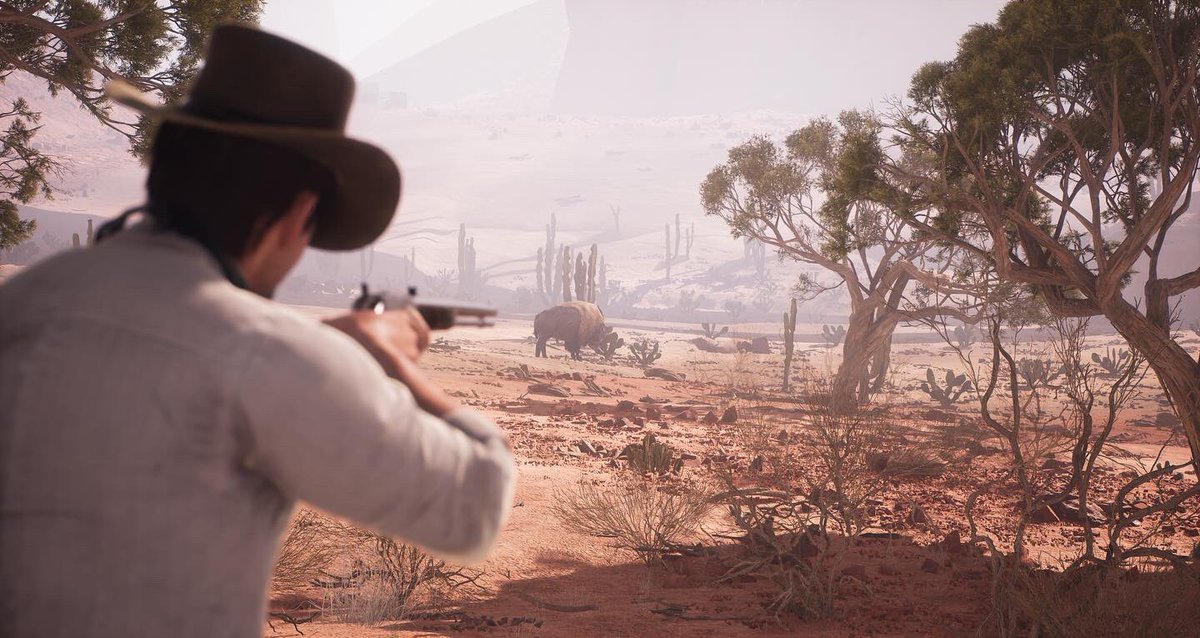 nixalonstudios's tweet photo. Brace yourselves for an undead nightmare like no other. Our new survival game, inspired by Red Dead Redemption: Undead Nightmare, is coming soon. Get ready to fight for survival in a world overrun by zombies.#undead #RedDeadRedemption #survivalgame #zombie #gaming #gamersunite https://t.co/xuLM3vm9Vg