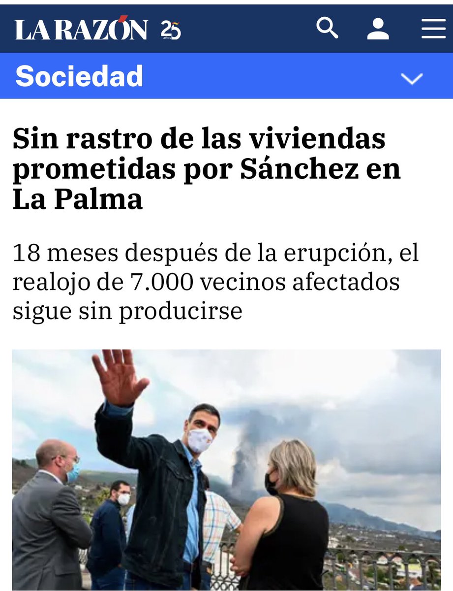 ViejaAlVisillo7's tweet photo. Hoy en #Bastardadas y #Embustes el acceso a la vivienda. No sois capaz en 18 meses hacer casas a la gente que ha perdido todo por el volcan. Vais a hacer en un año 200000 viviendas.
#Elecciones2023 #QueTeVoteTxapote #PSOE #FiloEtarras #SanchezElTrolas https://t.co/kPQURZFd84