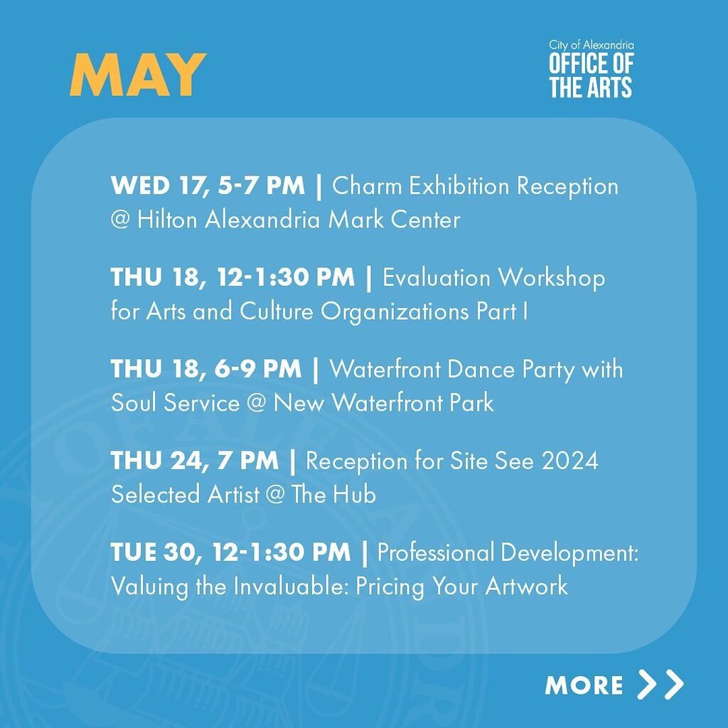 City of Alexandria's Office of the Arts tweet media