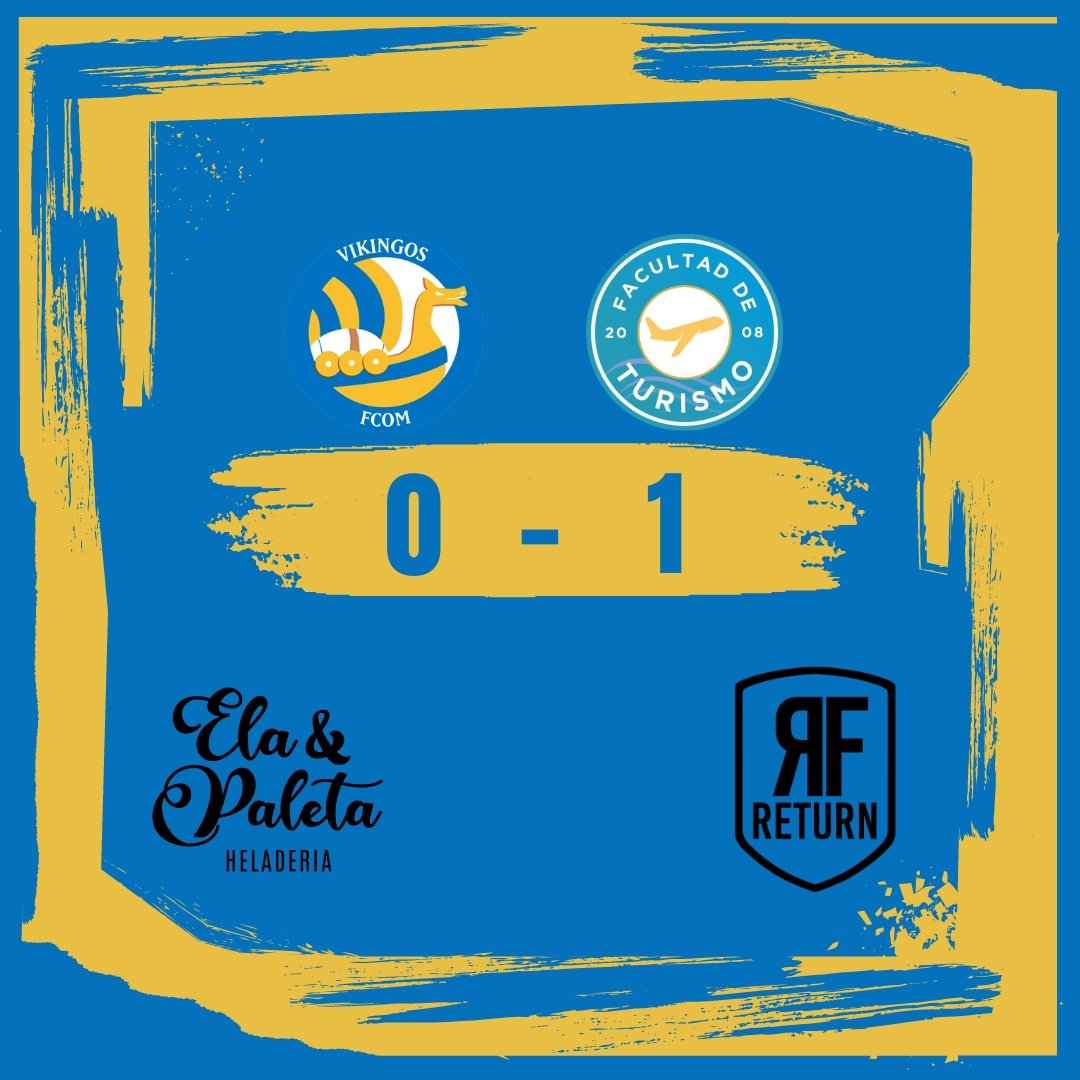 FULL TIME!!!
Gracias a todos los vikingos y vikingas que se dieron cita en el SEDER hoy para apoyar a su #Feconeta💙💛⚔️.