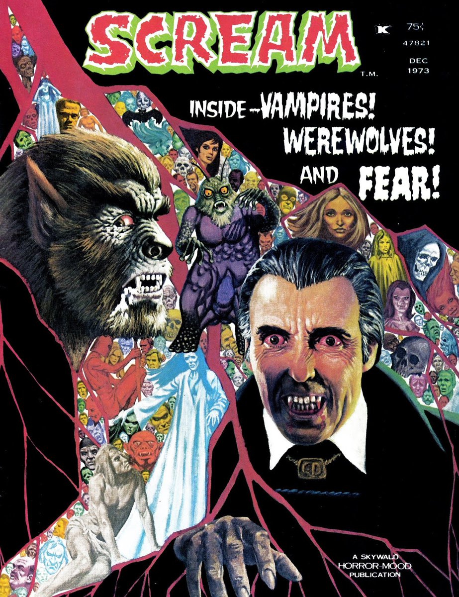 And by fear, they mean 'fun.' #ScreamMagazine #MonsterMagazines. #WerewolvesAndStuff #Werewolf
