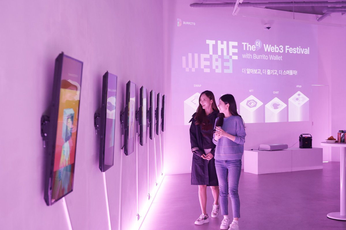 BurritoWallet's tweet photo. @MySquare_NFT ๋ฅผ ํ๋ฉด์ผ๋ก ์ง์ ๋ง๋ฌ๋ ๋ โฅ๏ธ
#WKNK #TheWEB3Festival https://t.co/nRnC6s0kvX