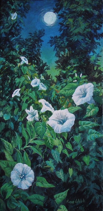 RoseWark1's tweet photo. New artwork for sale! - "Moon Flowers" - https://t.co/7ngKL61x0b @fineartamerica https://t.co/5ObtIFW7DQ