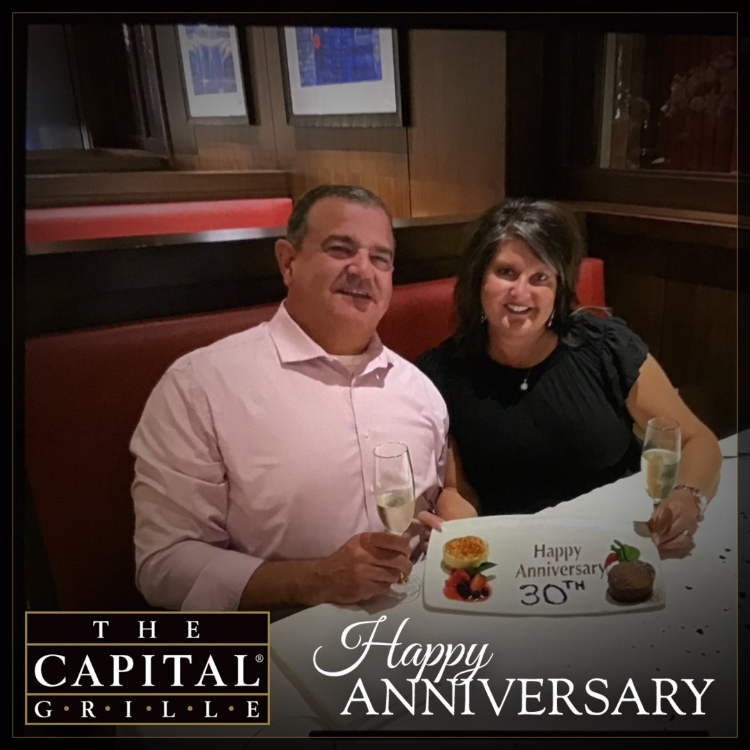 Celebrating at one of our favorite restaurants in Kansas City.