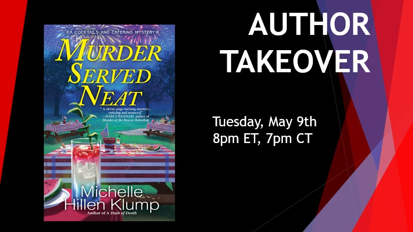 Happening tomorrow! Come find me at the Cozy Mystery Party on Facebook. facebook.com/events/1805323… #cozymystery #booktwitter #authorevents