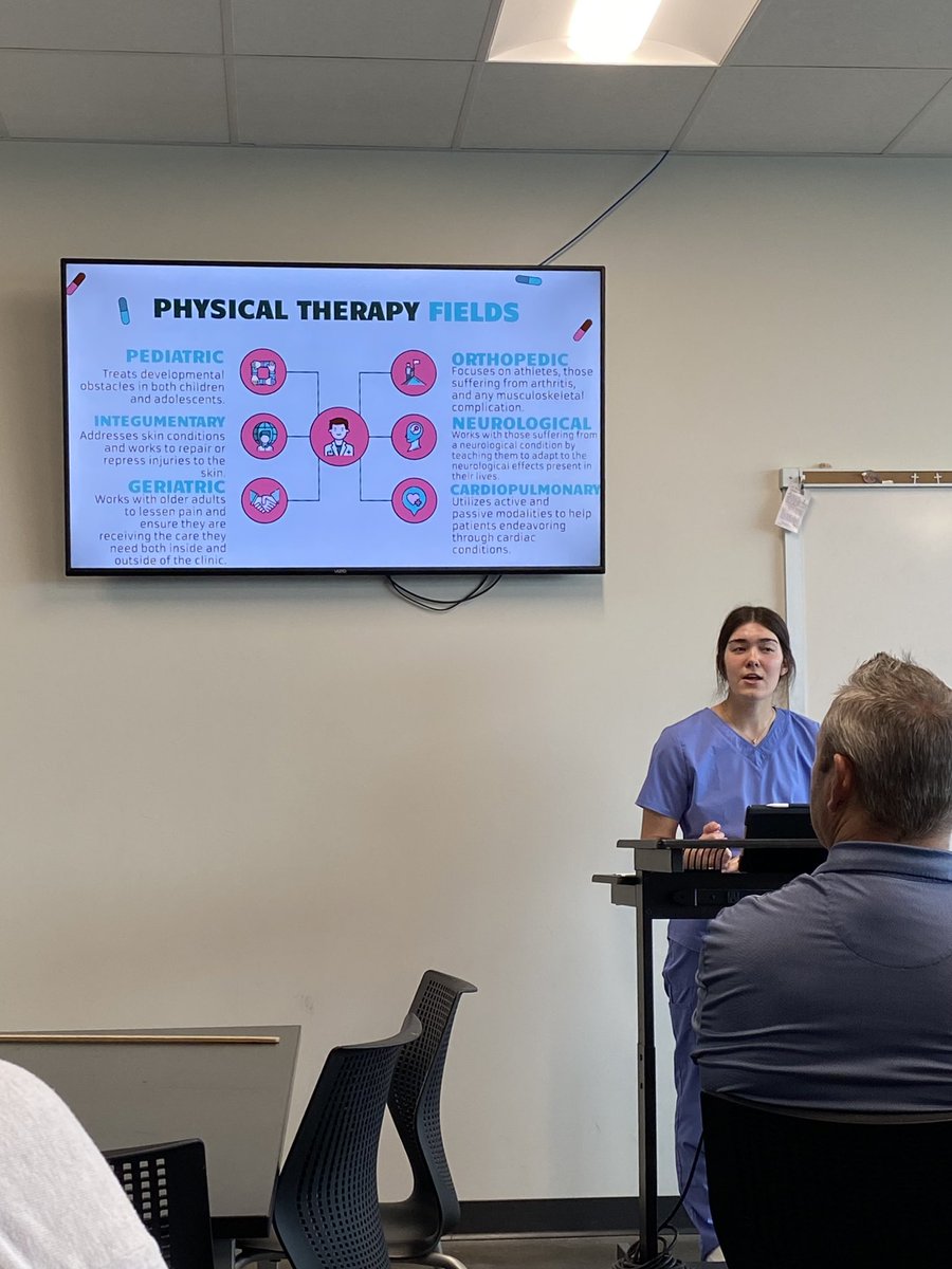 SDHSMsRobbins's tweet image. Had the opportunity to sit in on some awesome senior capstone presentations today. These ladies did an outstanding job! @StDominicHS