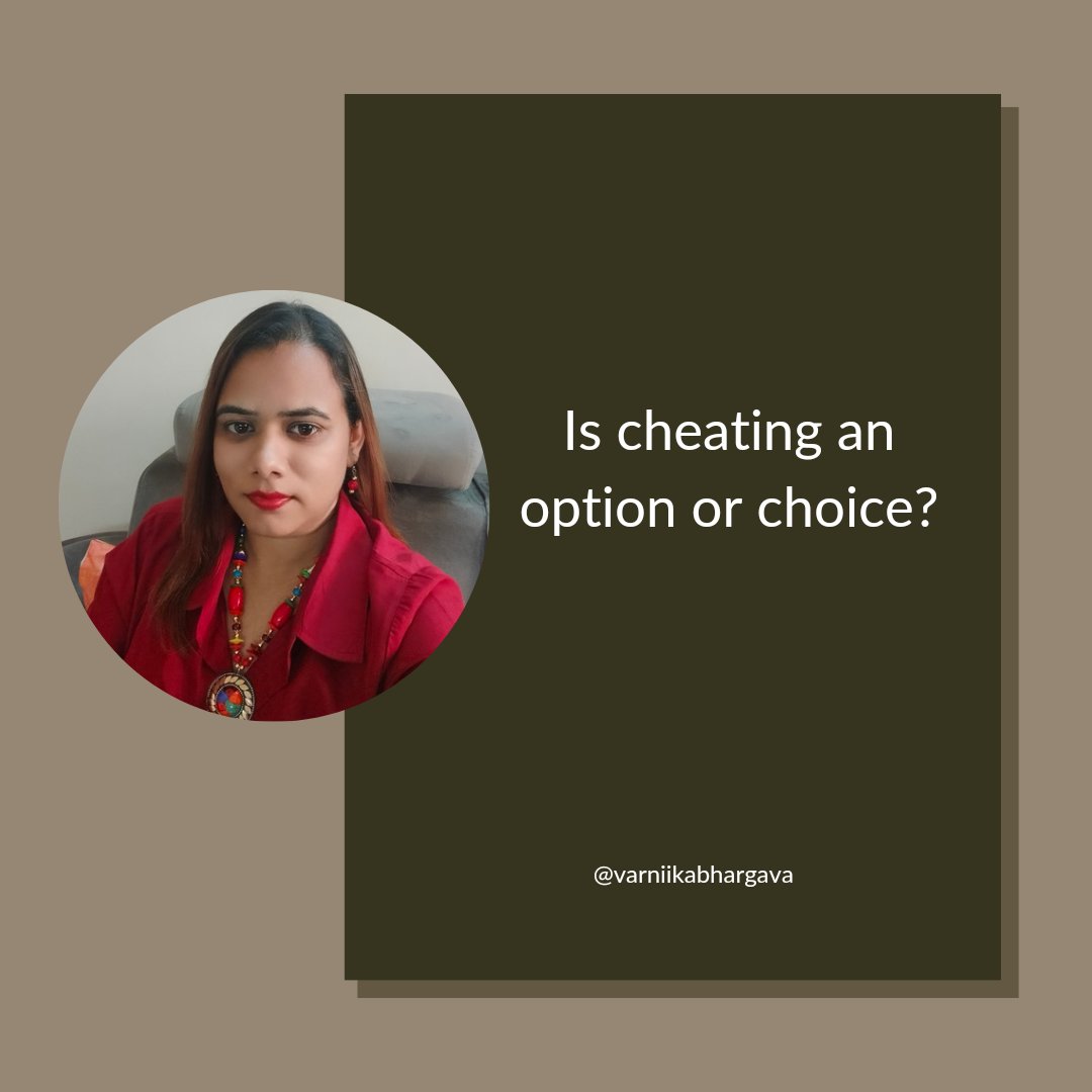 exoticvanu's tweet photo. Is cheating an option or choice? 

Cheating is not an option but it's a choice. Loyalty is a responsibility not a choice. 

#relationshipcoach #relationshipadvice #relationshipgoals #relationships #relationship #relationshiptips #love #relationshipproblems #weddingconsultant https://t.co/BvhtXlJRRp