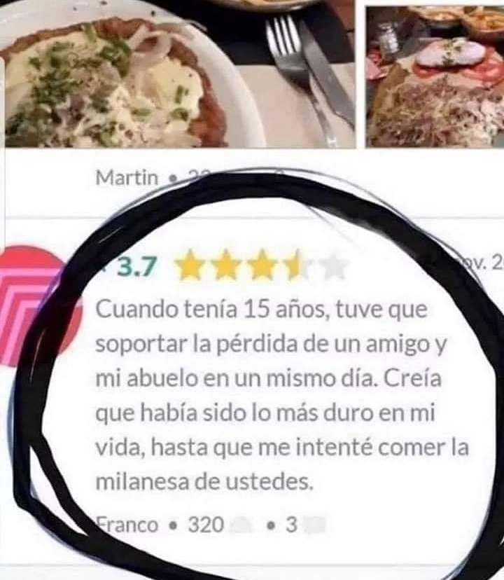 fabipa90's tweet photo. Igual reseñas eran las de antes https://t.co/09LaV8J2Bq