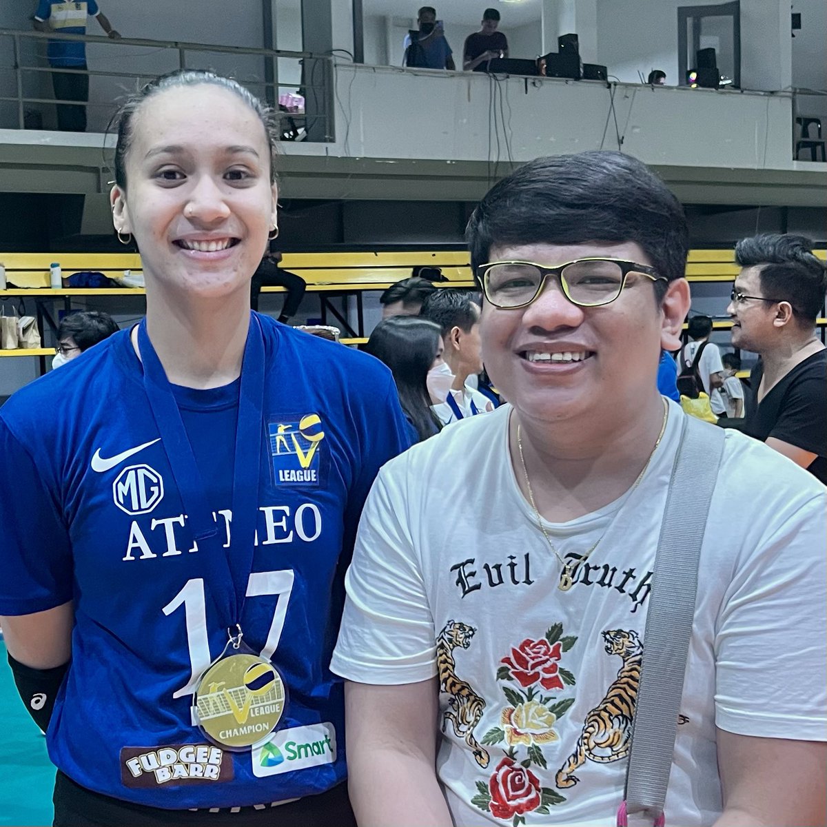 Again, #TYSM💙 for the #OneBigFight, Queen Eagle Faith Nisperos!!!

From Rookie to Senior year, Faith is strength and Faith is hope!!!  💙

#UAAPSeason85