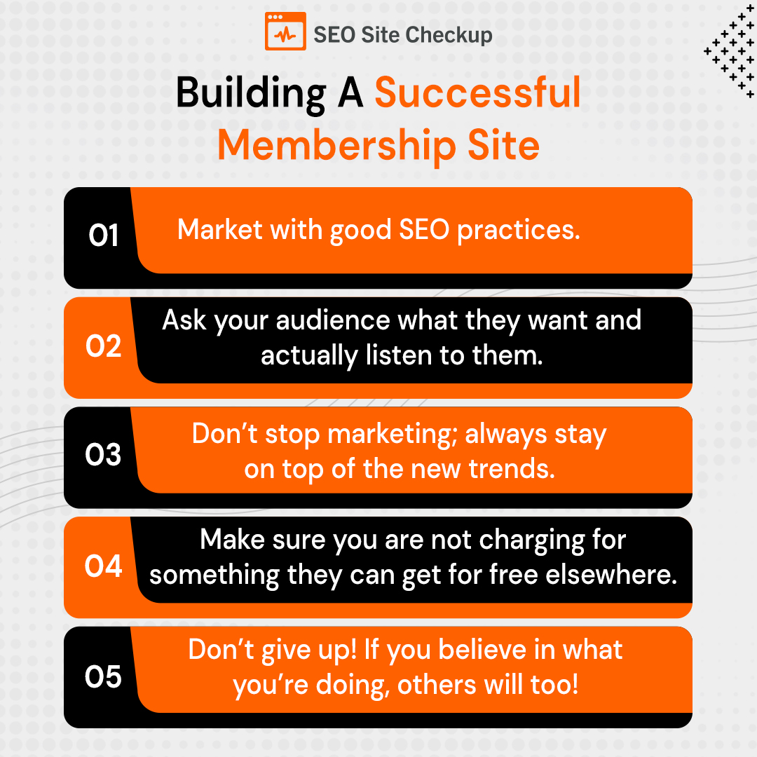 Seositecheckup's tweet image. A well-built #membershipsite with a good #monetizationstrategy can prove to be very profitable. With the right membership site technology and a little persistence, you can create a healthy stream of income using membership sites.

Read for more details: buff.ly/2UTaljU