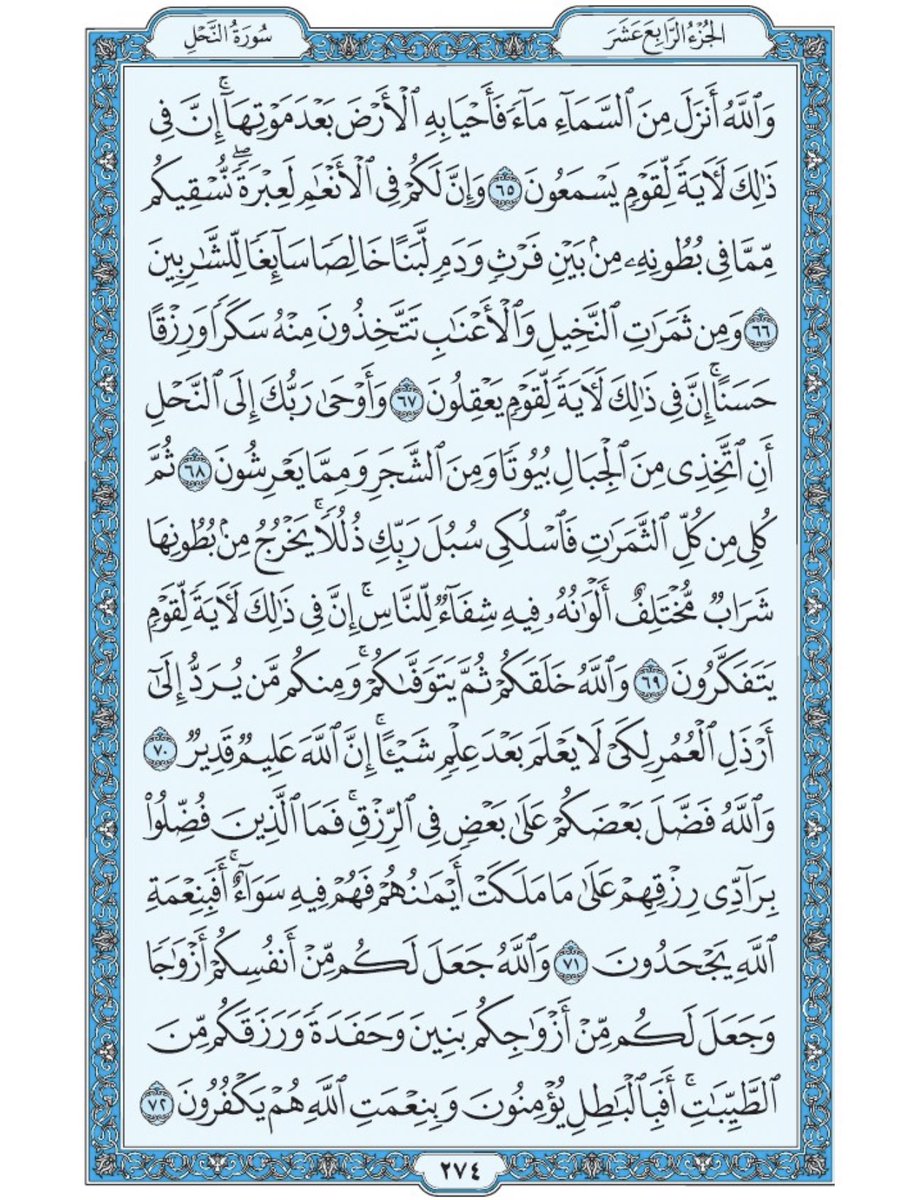 Holy_Quran4's tweet photo. صفحة من القرآن يومياً
كفيلة بأن تبعدك عن هجره 
واتكفل انا بتنزيلها يوميا إن شاء الله 
من الآية ٦٥ الى الآية ٧٢ من سورة النحل https://t.co/CLy4rvDpm9