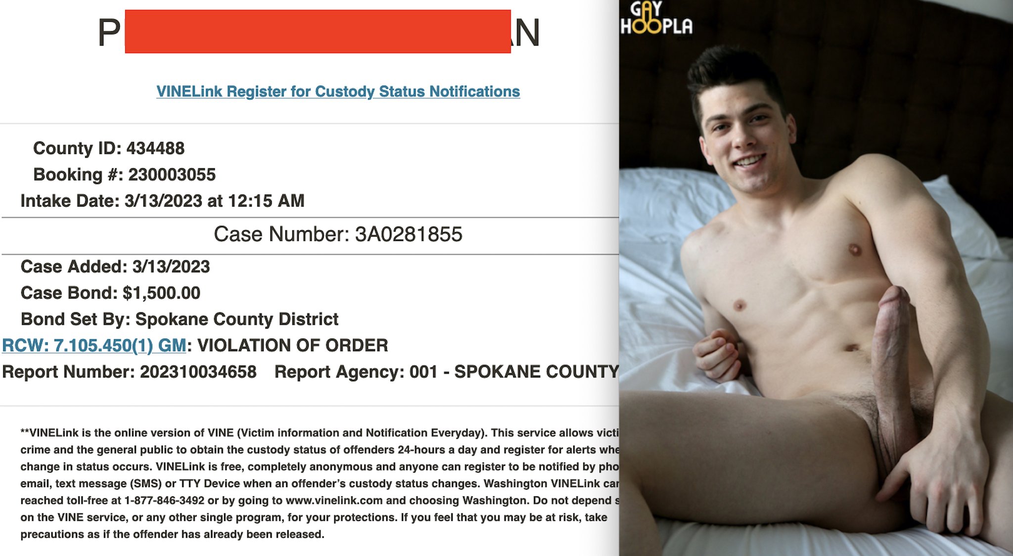 Str8UpGayPorn on X: UPDATE: Gay-For-Pay Porn Star Collin Simpson Finally  Released From Jail After 2-Month Hold For Violating Restraining Order  t.coOpUHJuCoQE t.coX61JeqwoyD  X