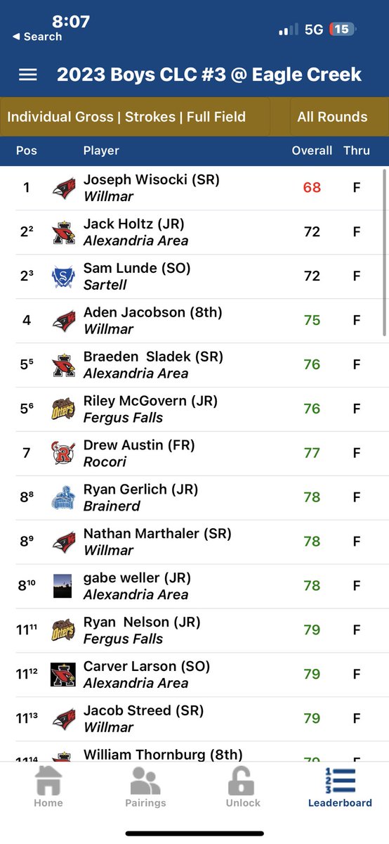 Cardinal Golf tweet media