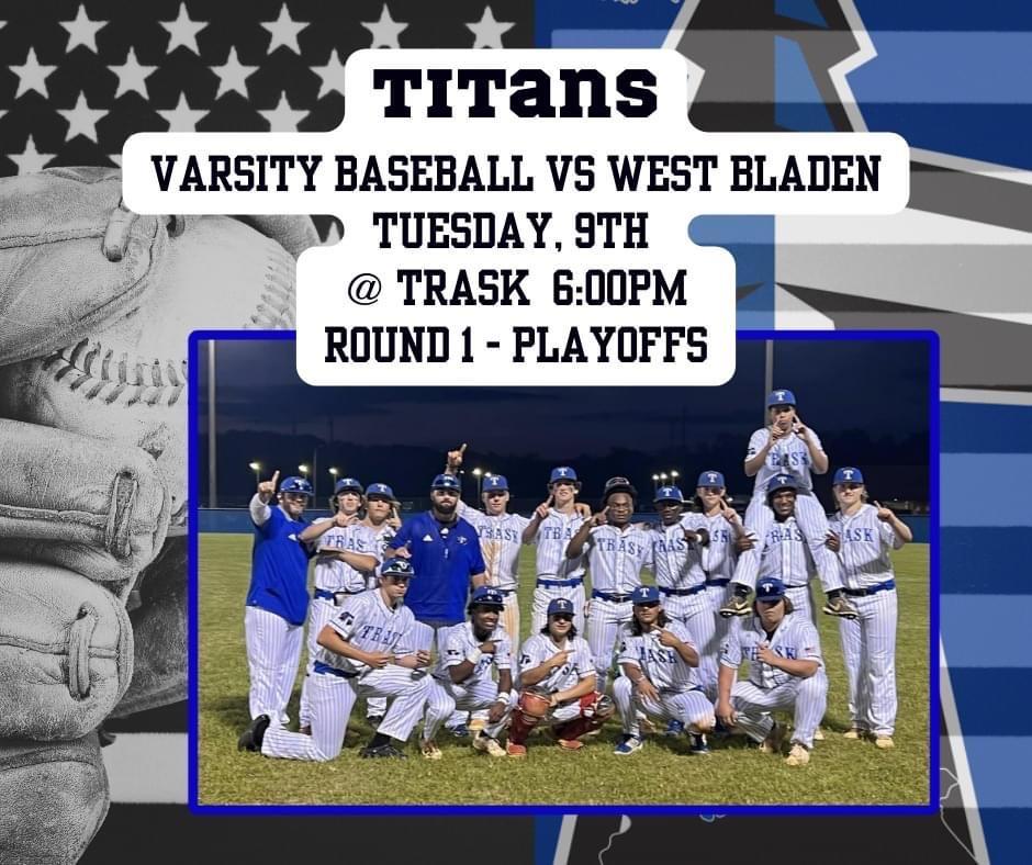 TraskCoTitans's tweet photo. Come out and support your Trask County Titans! #LivingTheTitanDream https://t.co/keB4J9BxYe