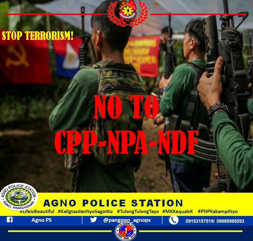 pangppo_agnops's tweet photo. NO TO CPP-NPA-NDF

#SERBISYONGNAGKAKAISA 
#ToServeandProtect 
#PRO1RegionalDirector
#PangasinanPPO
#PoliceRegionalOffice1Official https://t.co/PQAP8P6ThK