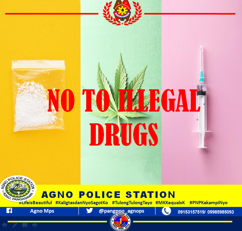 pangppo_agnops's tweet photo. NO TO ILLEGAL DRUGS!

#SERBISYONGNAGKAKAISA 
#ToServeandProtect 
#PRO1RegionalDirector
#PangasinanPPO
#PoliceRegionalOffice1Official https://t.co/IezsTxDDee