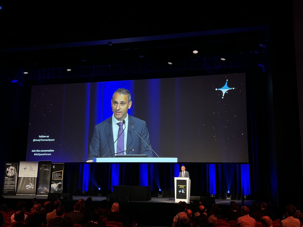 Professor Lan Snell (@lan_snell) on Twitter photo Reconceptualising space beyond Star Wars to everyday applications like food security, climate and agriculture. <a href="/HeadSpaceAu/">Enrico Palermo</a> making space even more accessible and cool
<a href="/AusSpaceAgency/">Australian Space Agency</a>
<a href="/UniversitySA/">UniSA</a>
#AUSpaceForum Reconceptualising space beyond Star Wars to everyday applications like food security, climate and agriculture. <a href="/HeadSpaceAu/">Enrico Palermo</a> making space even more accessible and cool
<a href="/AusSpaceAgency/">Australian Space Agency</a>
<a href="/UniversitySA/">UniSA</a>
#AUSpaceForum