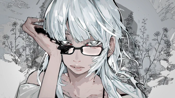 無色様アイコンイラスト担当させて頂きました。 よろしくお願いいたします。