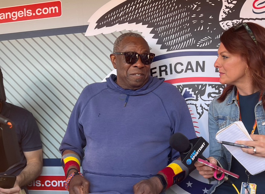 試合前の #アストロズ ダスティ・ベイカー監督 #エンゼルス #大谷翔平