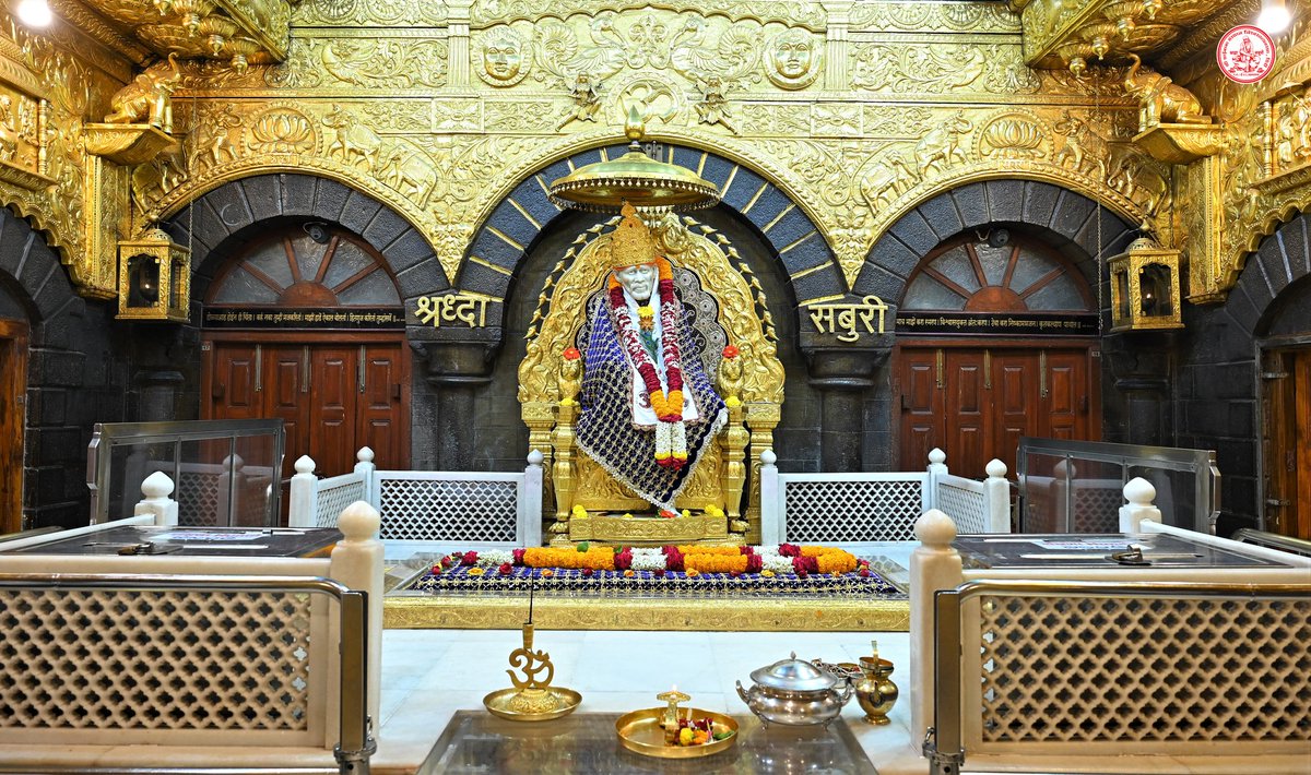 SSSTShirdi's tweet photo. *!! ॐ साई राम !!*
*श्री साईबाबा संस्थान विश्वस्त व्यवस्था,शिर्डी*
*!! ॐ Sai Ram !!*
*Shri Saibaba Sansthan Trust, Shirdi*
≈≈≈≈≈≈≈≈≈≈≈≈≈≈≈≈≈
*आरती :- शिर्डी माझे पंढरपुर*
*मंगळवार ‌०९ मे २०२३*     
*Aarti :-Shirdi Majhe Pandharpur*
*Tuesday 09 May 2023* https://t.co/foppm34QBm